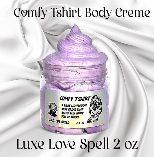 Comfy Tshirt Body Creme (Luxe Love Spell) 2oz