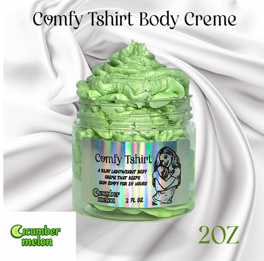 Comfy Tshirt Body Creme (Cucumber Melon) 2 oz